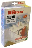 Filtero Мешки-пылесборники AEG 01 Экстра 4 шт.