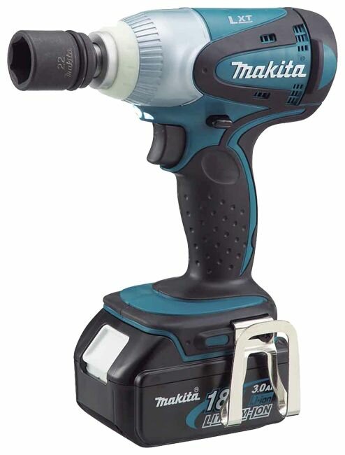 Аккумуляторный ударный гайковерт Makita LXT, 18V DTW251RFJ (18V, 2 x 3.0Ah, Li-Ion)