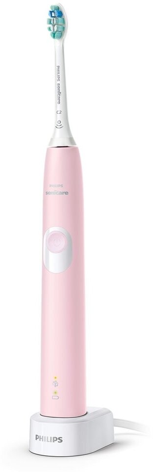 звуковая зубная щетка Philips Sonicare ProtectiveClean 4300 HX6806/04, бледно-розовый
