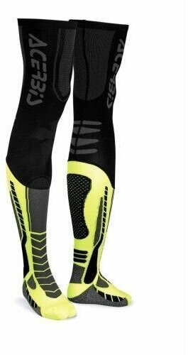 Чулки-носки под наколенники ACERBIS X-LEG PRO BLACK/YELLOW, для мотоциклиста