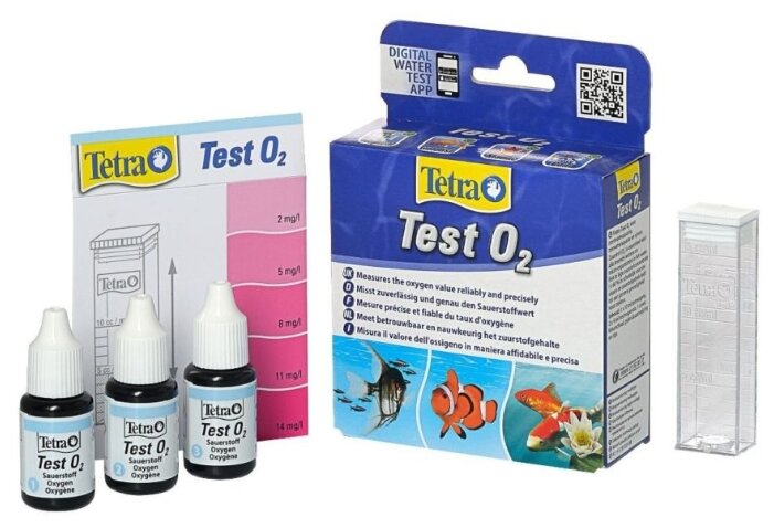Tetra Test O2 тесты для аквариумной воды