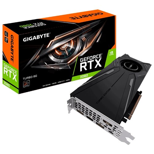 фото Видеокарта GIGABYTE GeForce RTX 2080 1710MHz PCI-E 3.0 8192MB 14000MHz 256 bit HDMI 3xDisplayPort HDCP Turbo Retail