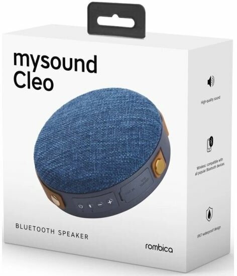 Портативная акустика Rombica mysound Cleo Blue (BT-S119) - фото №4