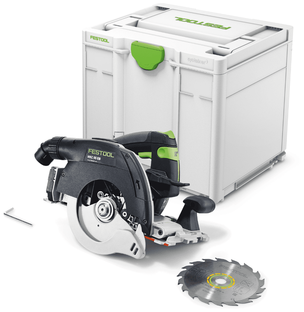 Аккумуляторная дисковая пила Festool HKC 55 EB Li-Basic