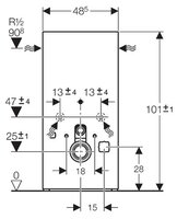 Рамная инсталляция GEBERIT 131.024.SJ.1 Monolith Premium черный