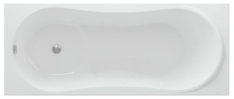 Акриловая ванна Aquatek Афродита 150х70 см AFR150-0000033, белый - фото №1