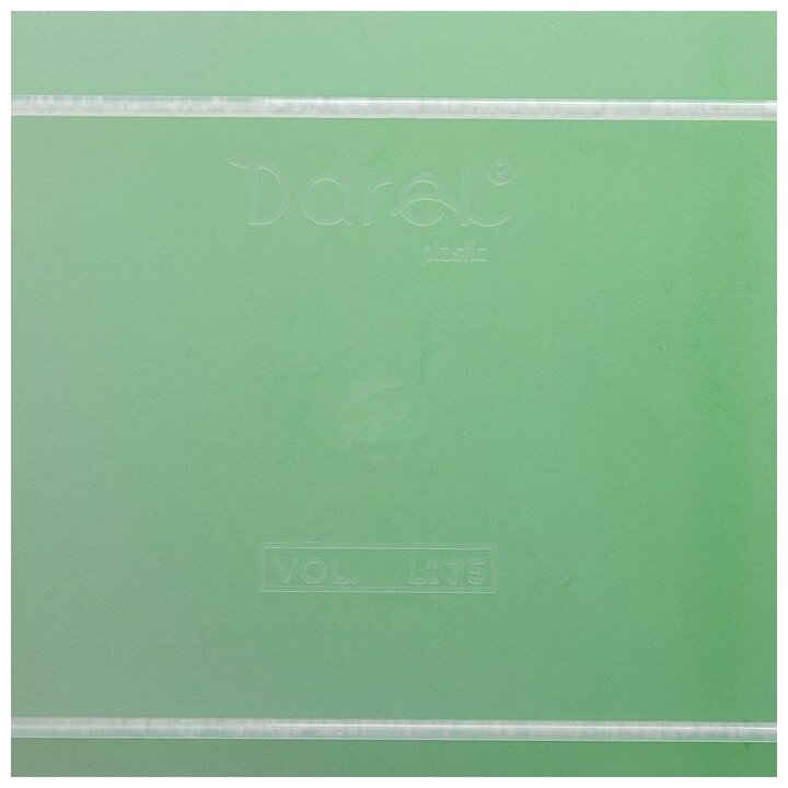 Ящик для хранения с крышкой Darel-box, 75 л, 70×49×37 см, цвет микс - фотография № 6