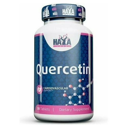 Таблетки HAYA LABS Quercetin, 100 г, 500 мг, 50 шт.