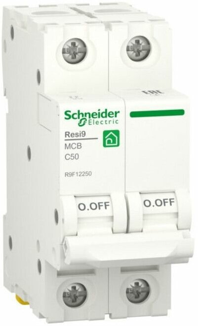 Авт. выкл. Resi 9 С 50А 2P 6000A Schneider Electric