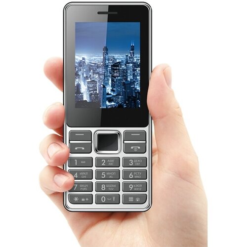Мобильный телефон Vertex D514 черный металлик