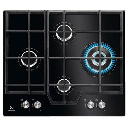 Варочная панель газовая Electrolux KGG6456K черный 3670100₽