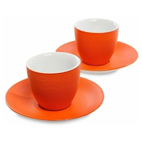Кофейный набор на 2 перс Колумбия для двоих оранж FD-17 113-451297
