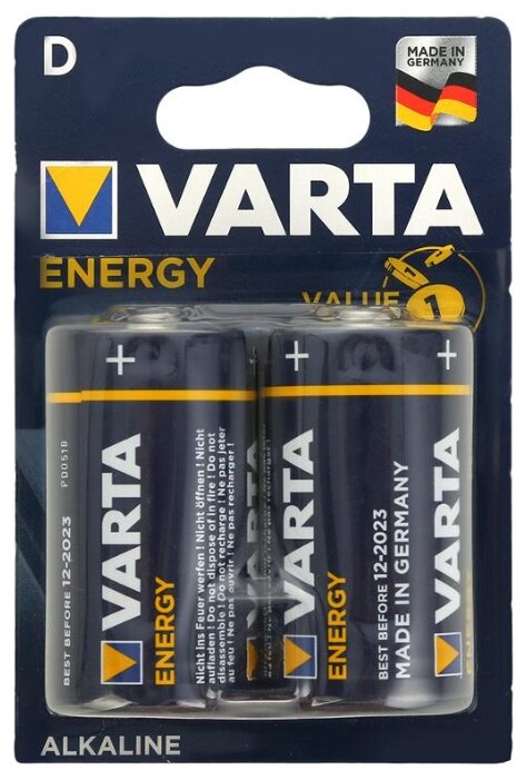 Батарейка VARTA ENERGY D/LR20