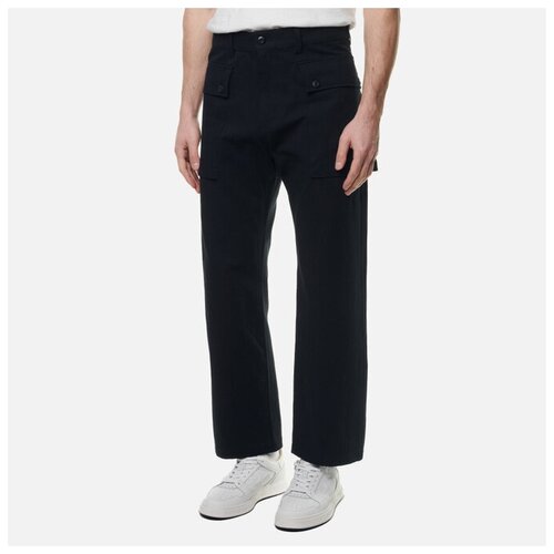 фото Мужские брюки uniform bridge 22fw hbt p44 чёрный, размер xl