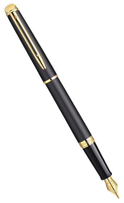 Перьевая ручка Waterman Hemisphere, цвет: MattBlack, перо: F