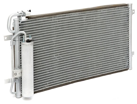 Радиатор кондиционера для автомобилей Приора (тип Halla) LRAC 0127 LUZAR