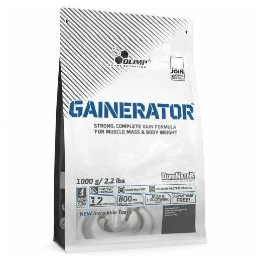 Гейнер Olimp Sport Nutrition Gainerator 1000 г Клубника