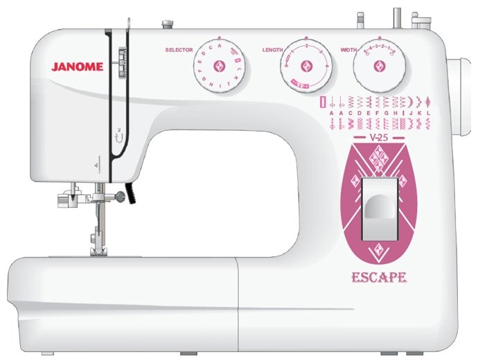 Швейная машина Janome V25 Escape