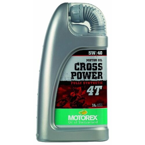 фото Синтетическое моторное масло motorex cross power 4t 5w-40, 1 л