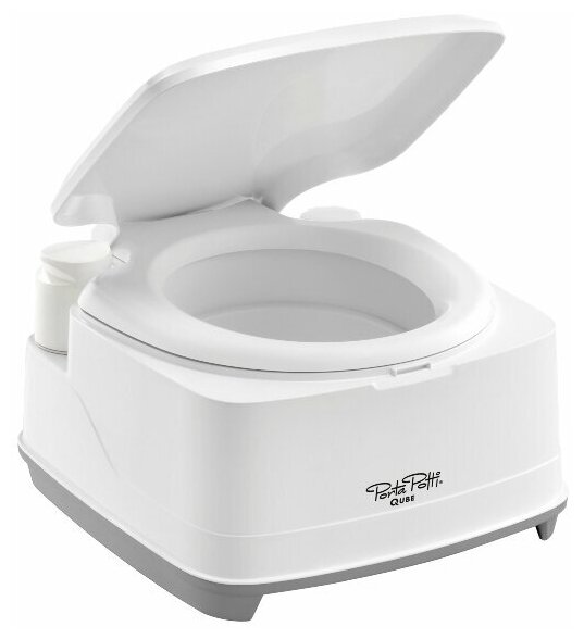 Биотуалет Porta Potti Qube - 345 (Белый, с индикатором) - фотография № 4