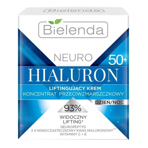 Крем-концентрат Bielenda Neuro Hialuron подтягивающий 50+, 50 мл