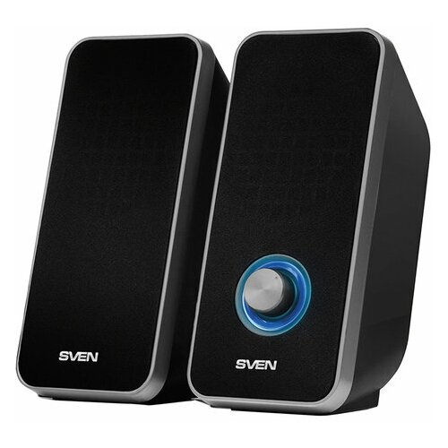 Колонки компьютерные SVEN 325 20 2х3 Вт пластик черные SV-014643 249900₽