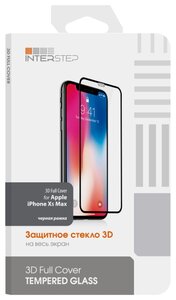 Фото Защитное стекло INTERSTEP 3D Full Cover для Apple iPhone XS Max