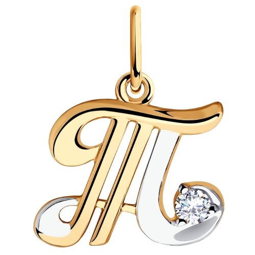 фото Diamant подвеска из золота с фианитом 51-130-00550-1