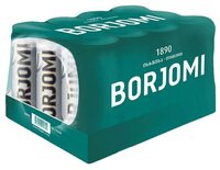 Минеральная вода Borjomi газированная ж/банка, 0.33 л