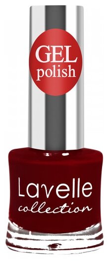 Lavelle Collection лак для ногтей GEL POLISH тон 18 бордово-красный 10мл