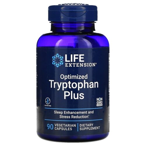 Капсулы Life Extension Optimized Tryptophan Plus, 140 г, 90 шт.
