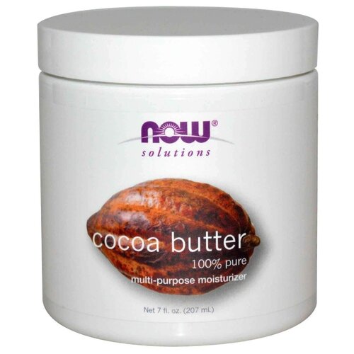 фото Масло для тела now cocoa butter