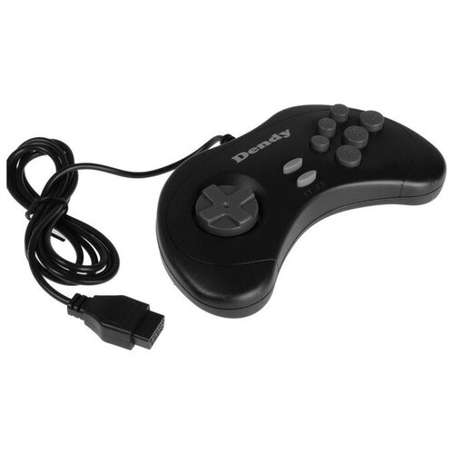 Геймпад для Dendy 8-bit 9pin узкий разъем 2 шт в комплекте черный 82600₽
