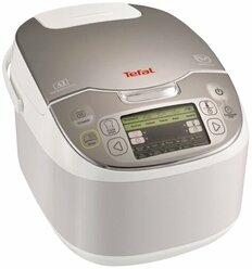 Мультиварка Tefal RK816E32, серебристый/белый