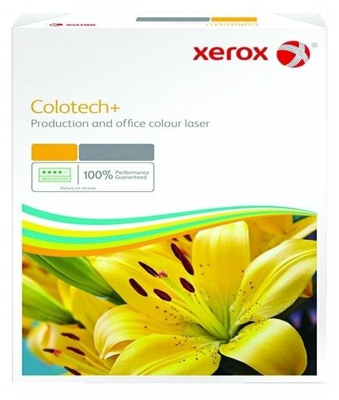 Бумага XEROX Colotech Plus 170CIE, 220г, SR A3 (450x320мм), 250 листов (кратно 3 шт)