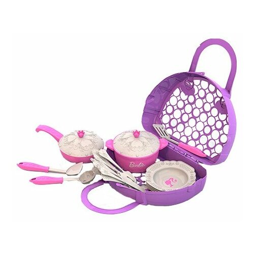 фото Набор посуды нордпласт барби 632