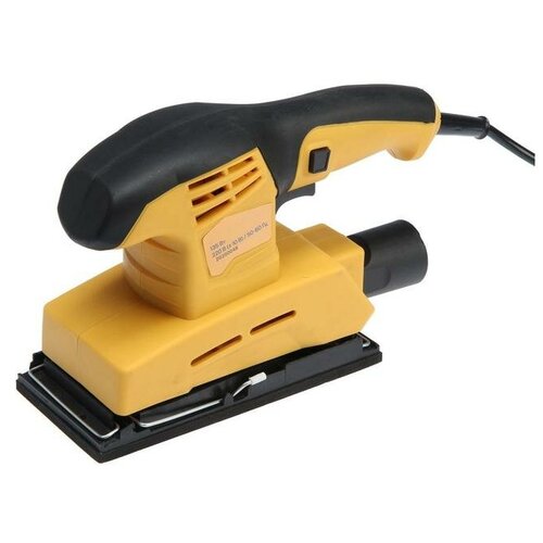 Шлифовальная машина тундра обрезиненная рукоятка 135 Вт 12000 обмин 90 х 187 мм 2684₽