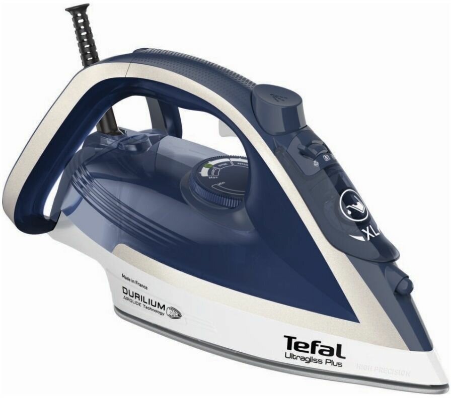 Утюг Tefal FV6812, синий/серебряный