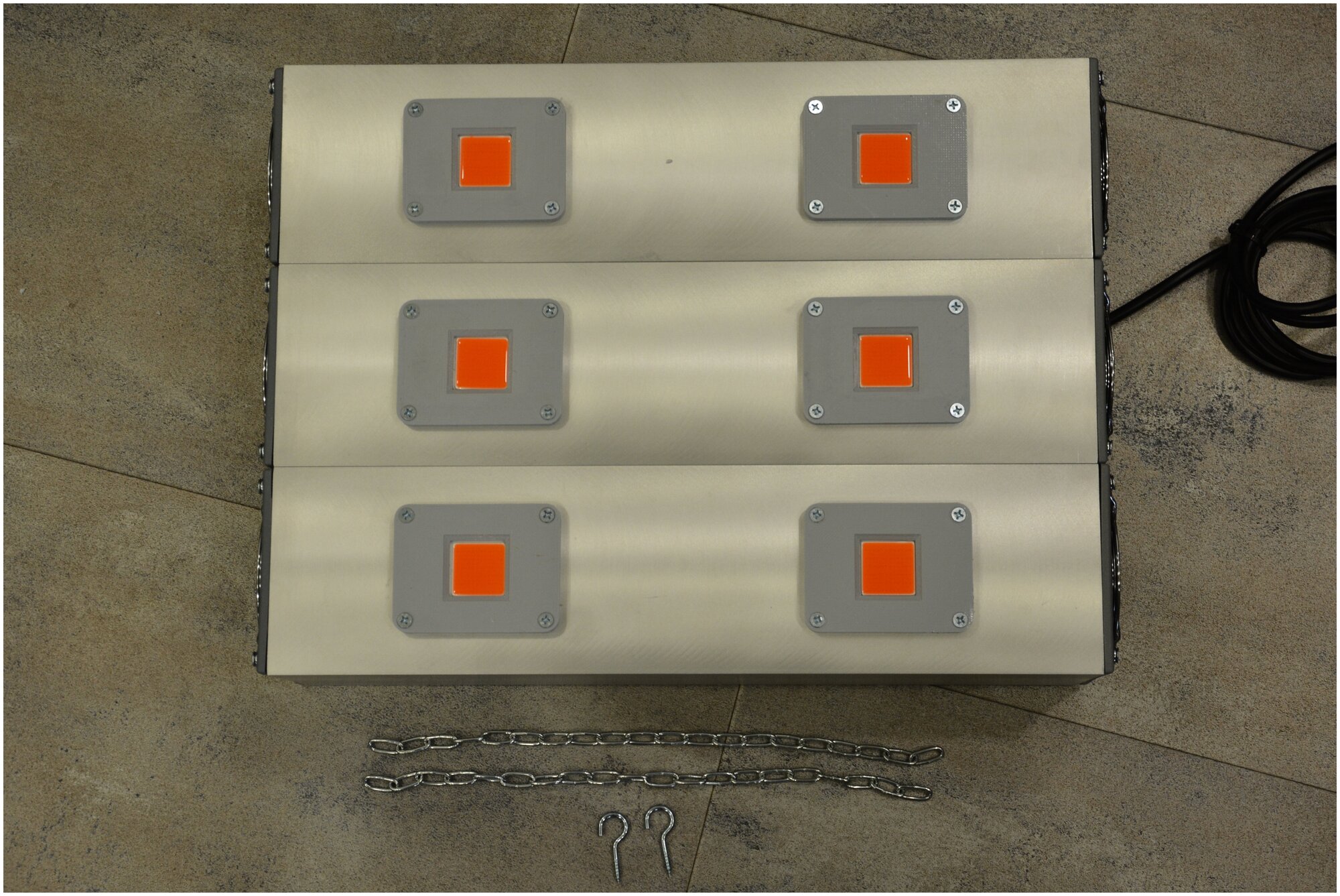 Светильник светодиодный полного спектра для гроубоксов и теплиц "Нембус" 300Вт, 40 см - фотография № 6