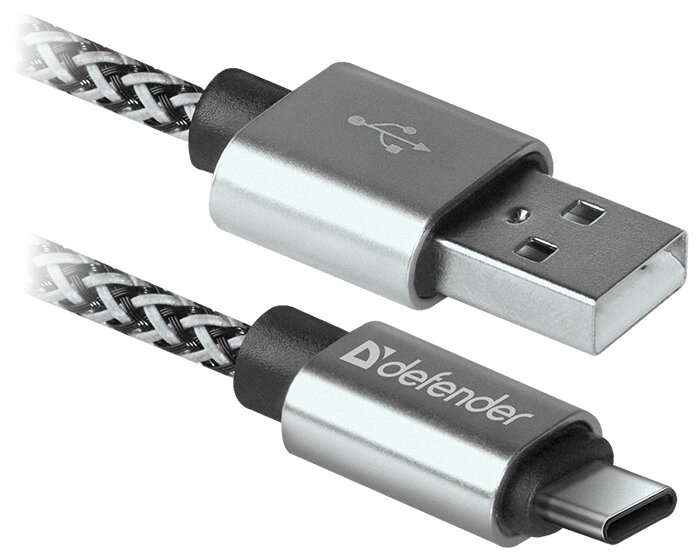 Кабель Defender USB Type-C - USB (USB09-03T PRO) 1 м