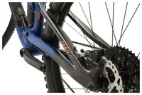 Горный (MTB) велосипед KONA Hei Hei Trail CR 27.5 (2018) matt dark blue/black w/black/orange decals 