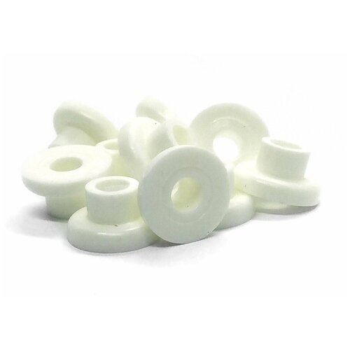 Комплект втулок Грибок механизма качания (маятника) детской кроватки из 10 штук белый