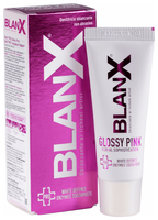 Зубная паста BlanX Pro Glossy Pink, глянцевый эффект 25 мл