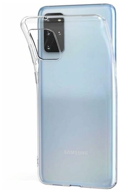 Чехол (клип-кейс) DF , для Samsung Galaxy S20, прозрачный - фото №5