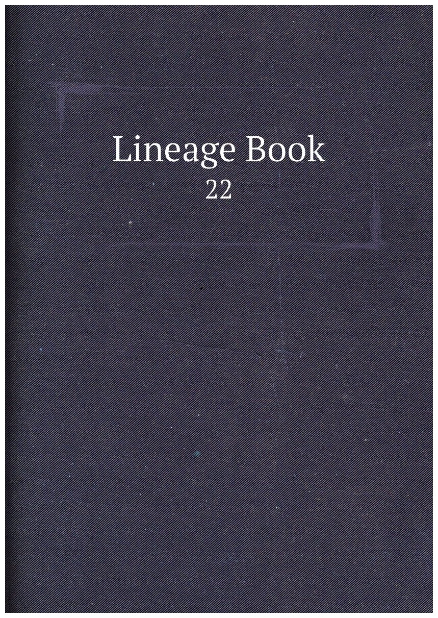 Lineage Book. 22