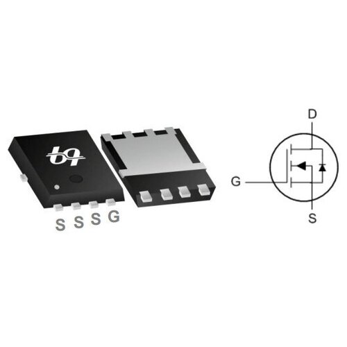 Микросхема QM3056M6 N-Channel MOSFET 30V, 4.2 mΩ, 103A PRPAK5X6