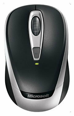 Беспроводная компактная мышь Microsoft Wireless Mobile Mouse 3000 Black USB