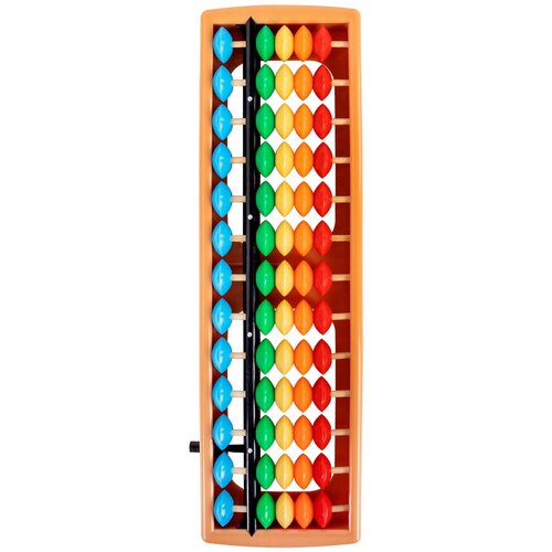 Счеты юнландия 106239, комплект 2 шт. обучающая игрушка для детей цветные счеты арифметические счеты соробан счеты по математике