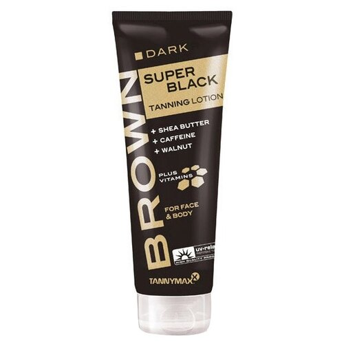 Tanny Maxx BROWN Super Black Tanning активатор с натуральным бронзатором тройного действия (125 мл)