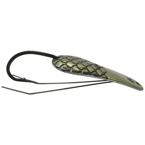 фото Блесна незацепляйка норвега 10гр желтый/белый колебалка - питер